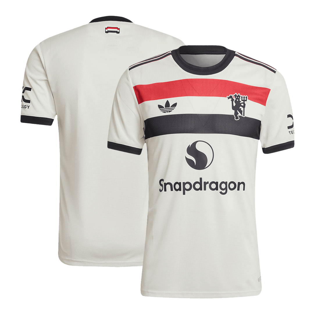 Player Version Manchester United Third Away Soccer Jersey 2024/25 Top Soccer Jerseys Store