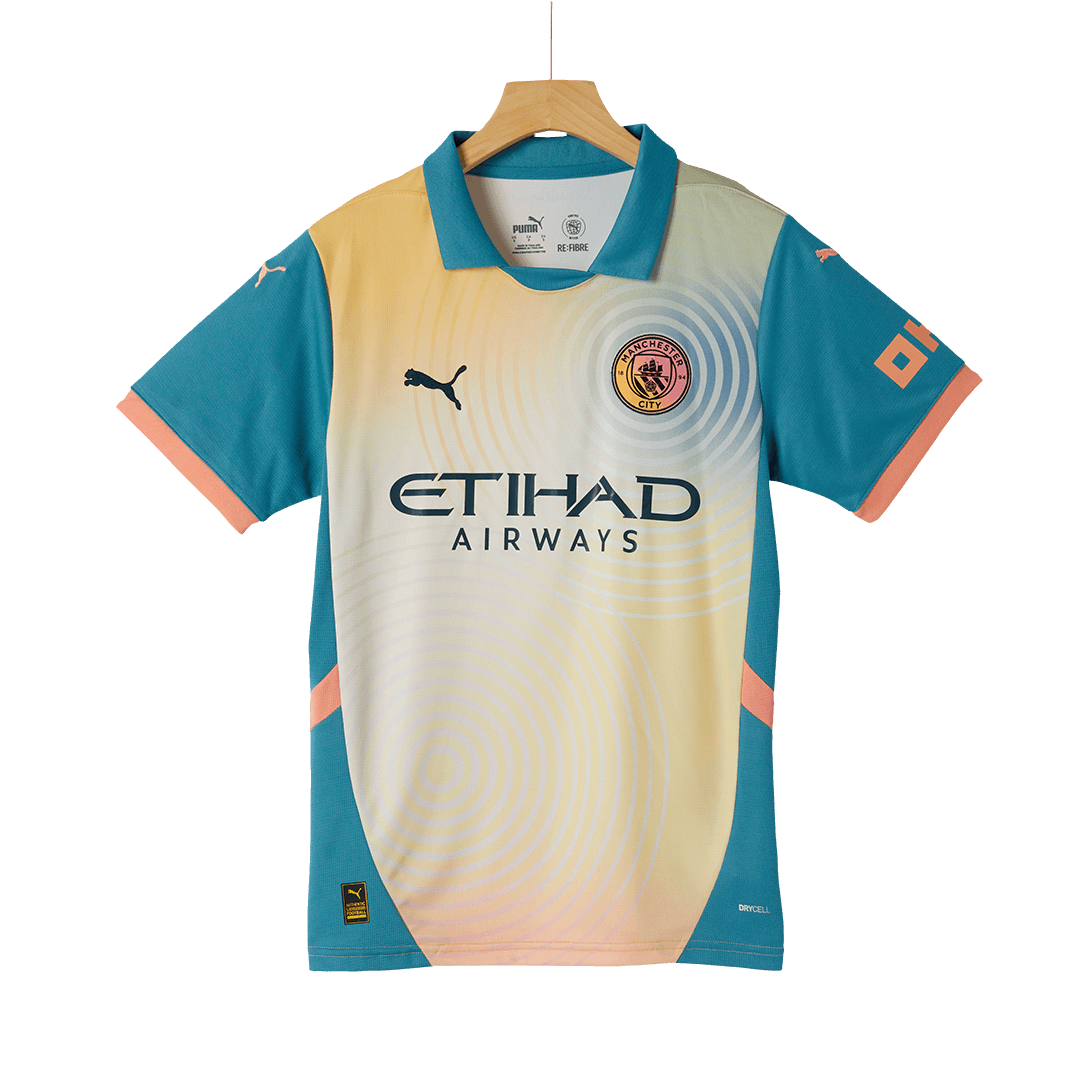 Manchester City Fourth Away Soccer Jersey 2024/25 - Definitely City Top Soccer Jerseys Store