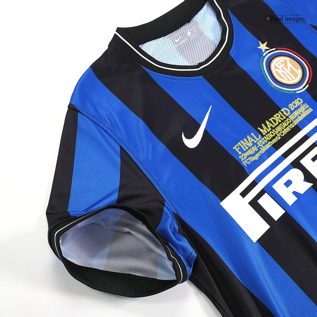 Retro 2009/10 Inter Milan Home  Soccer Jersey - UCL Final Top Soccer Jerseys Store