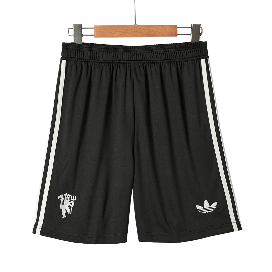 Manchester United Third Away Soccer Shorts 2024/25 Top Soccer Jerseys Store