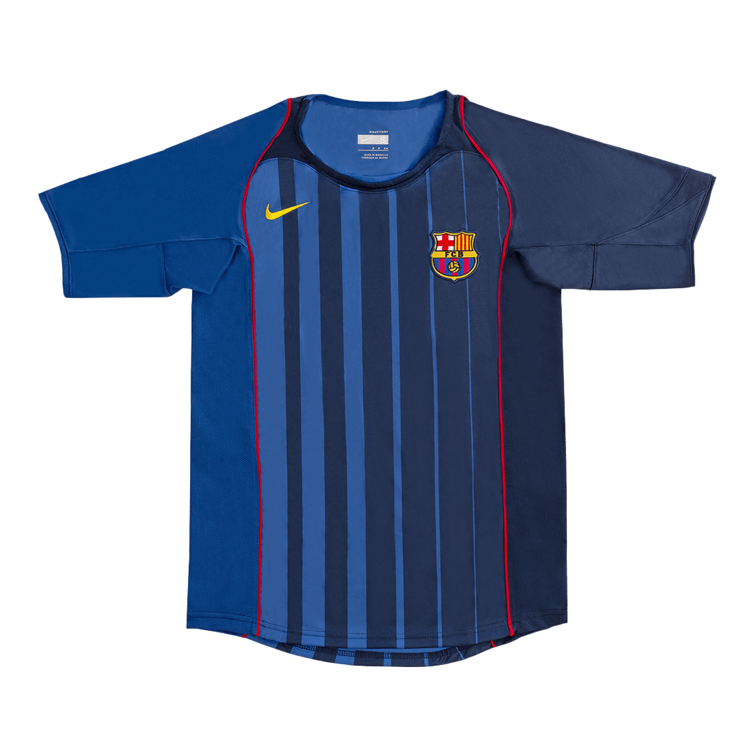 Retro 2004/05 Barcelona Away  Soccer Jersey Top Soccer Jerseys Store