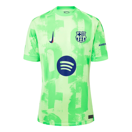 Barcelona Third Away  Soccer Jersey 2024/25 - (Spotify Logo Without Text) Top Soccer Jerseys Store
