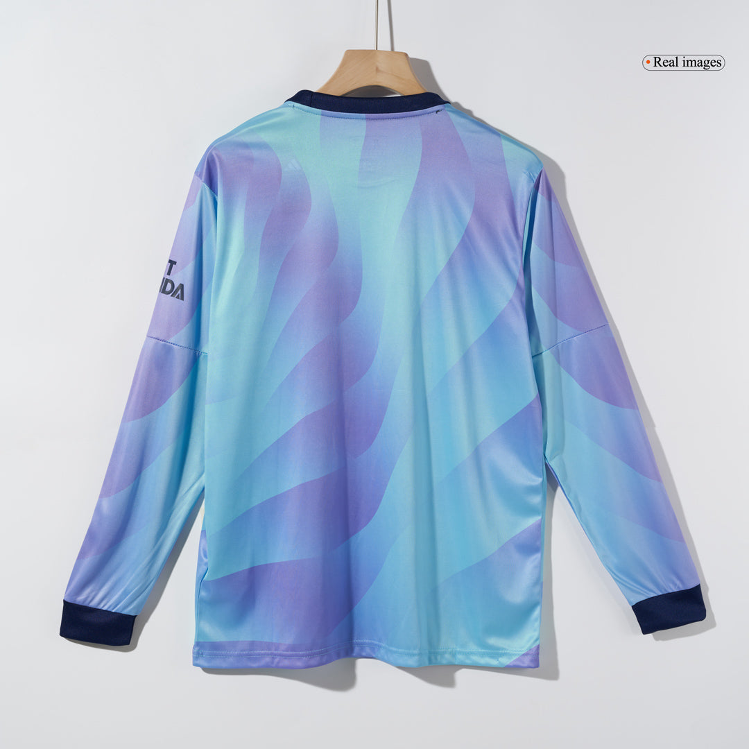 Arsenal Third Away Long Sleeve Soccer Jersey 2024/25 Top Soccer Jerseys Store