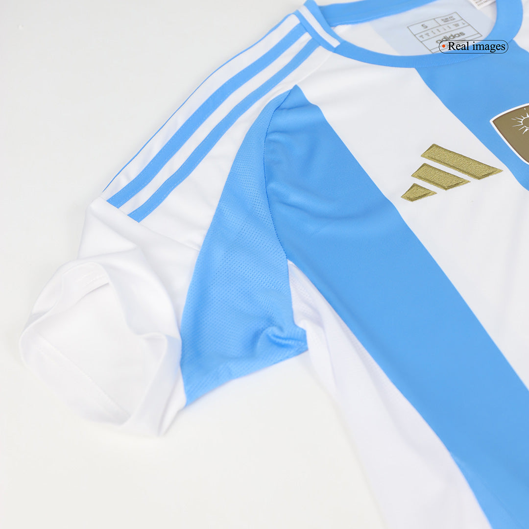 J.ALVAREZ #9 Argentina Home  Soccer Jersey 2024 Top Soccer Jerseys Store
