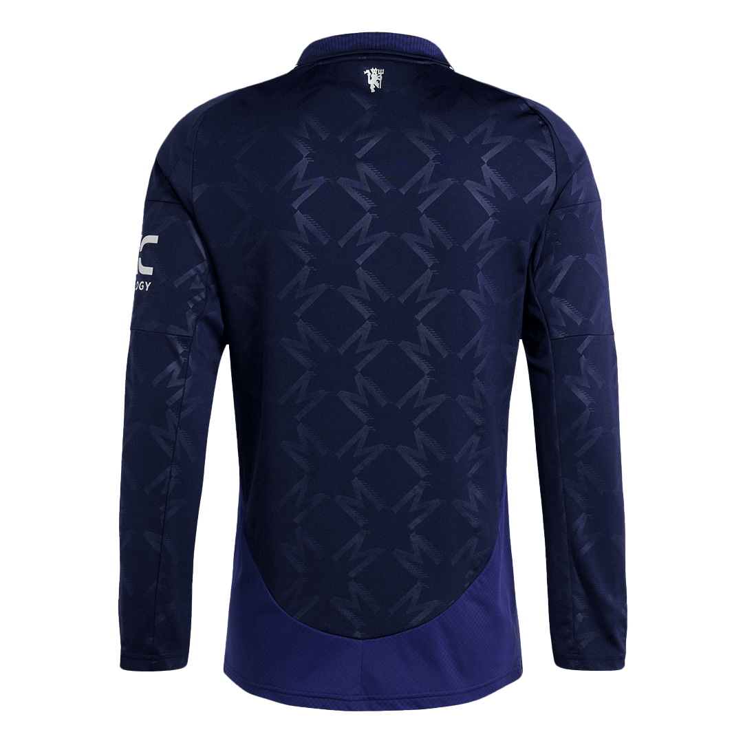 Manchester United Away Long Sleeve  Soccer Jersey 2024/25 Top Soccer Jerseys Store