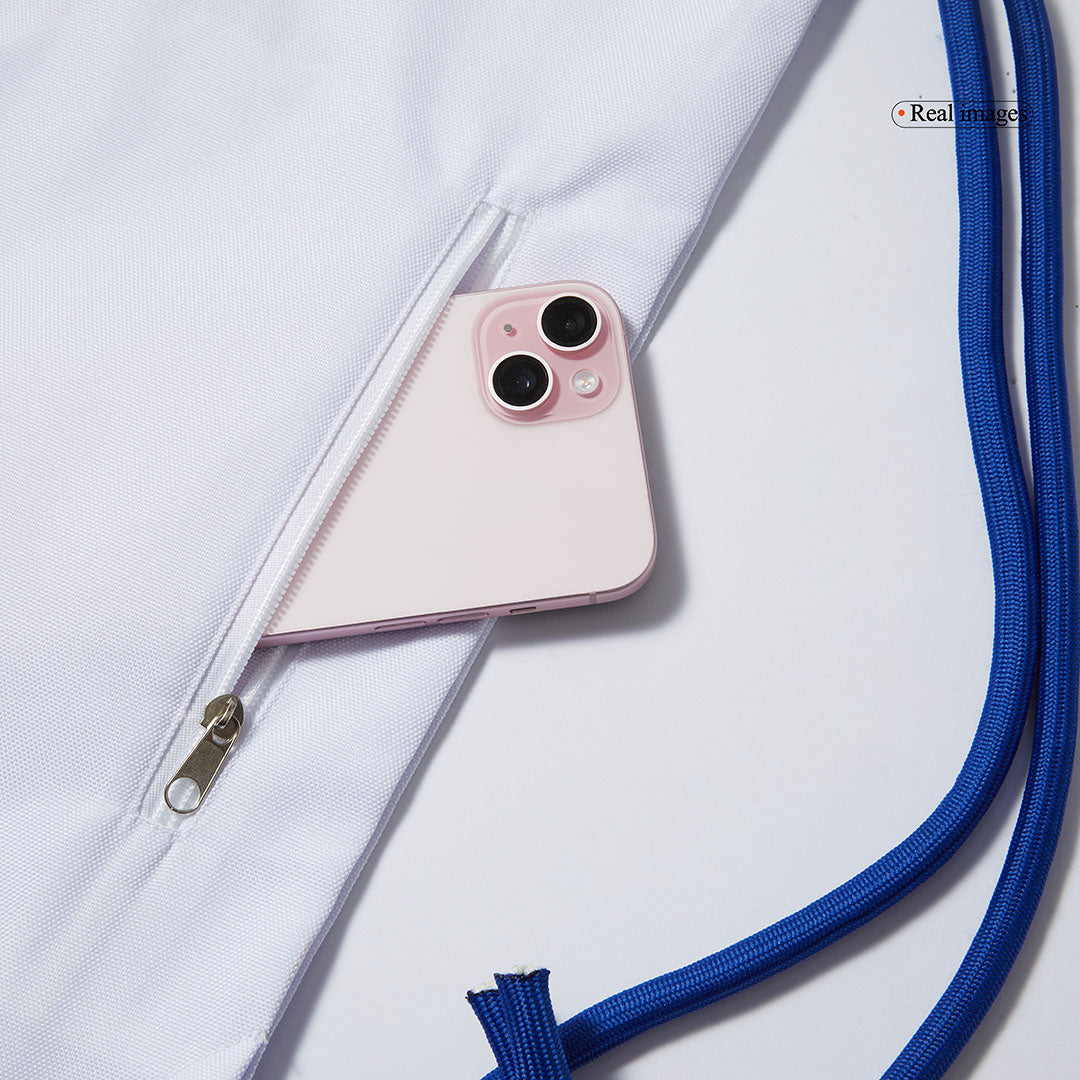 Real Madrid Gymsack White Top Soccer Jerseys Store