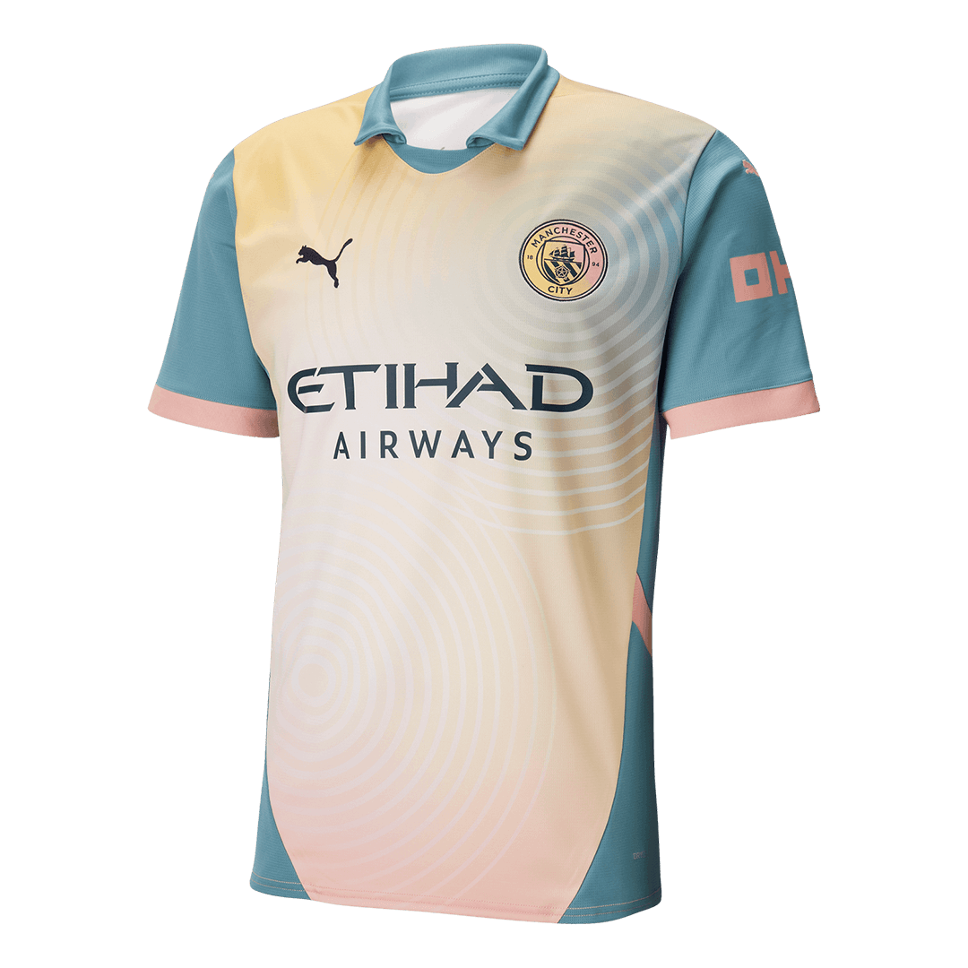 Manchester City Fourth Away Soccer Jersey 2024/25 - Definitely City Top Soccer Jerseys Store