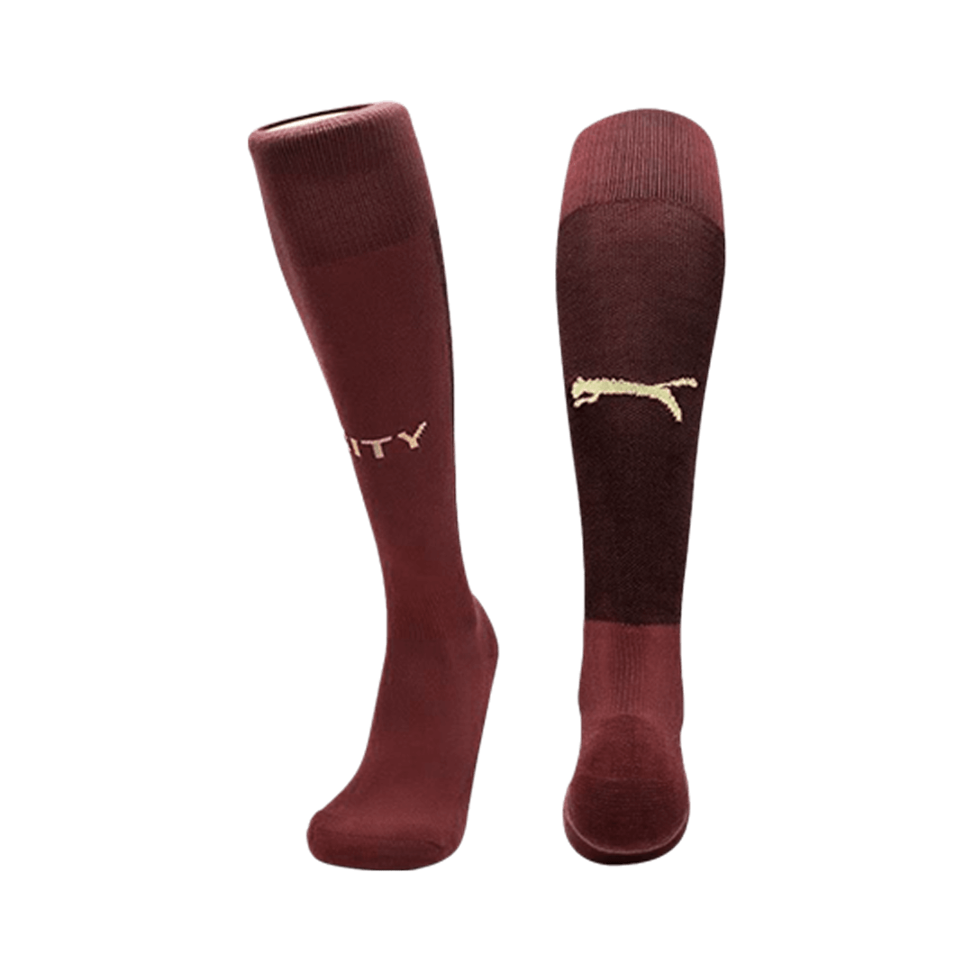 Manchester City Third Away Soccer Jersey Kit(Jersey+Shorts+Socks) 2024/25 Top Soccer Jerseys Store