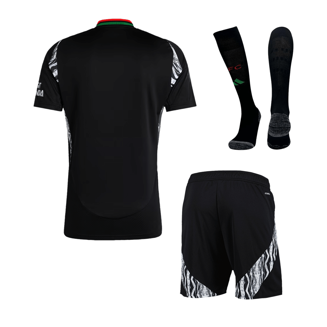 Arsenal Away Soccer Jersey Kit(Jersey+Shorts+Socks) 2024/25 Top Soccer Jerseys Store