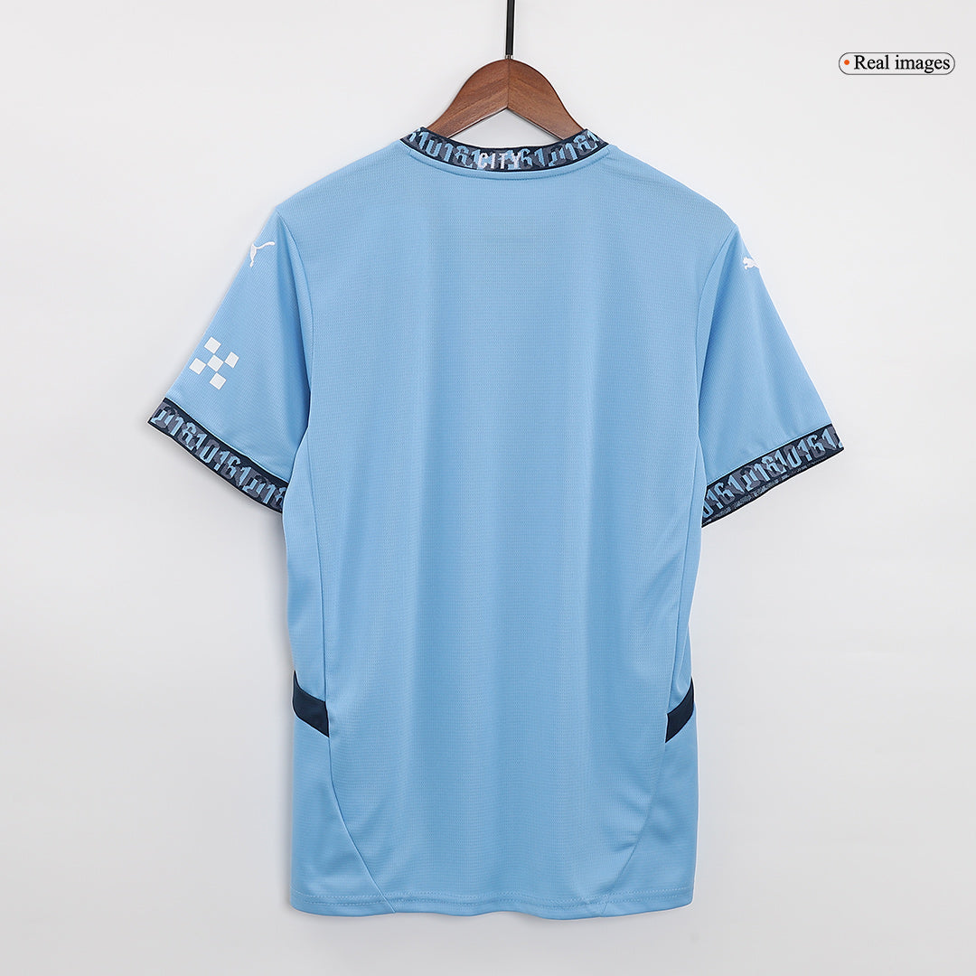 Manchester City Home Soccer Jersey Kit(Jersey+Shorts) 2024/25 Top Soccer Jerseys Store