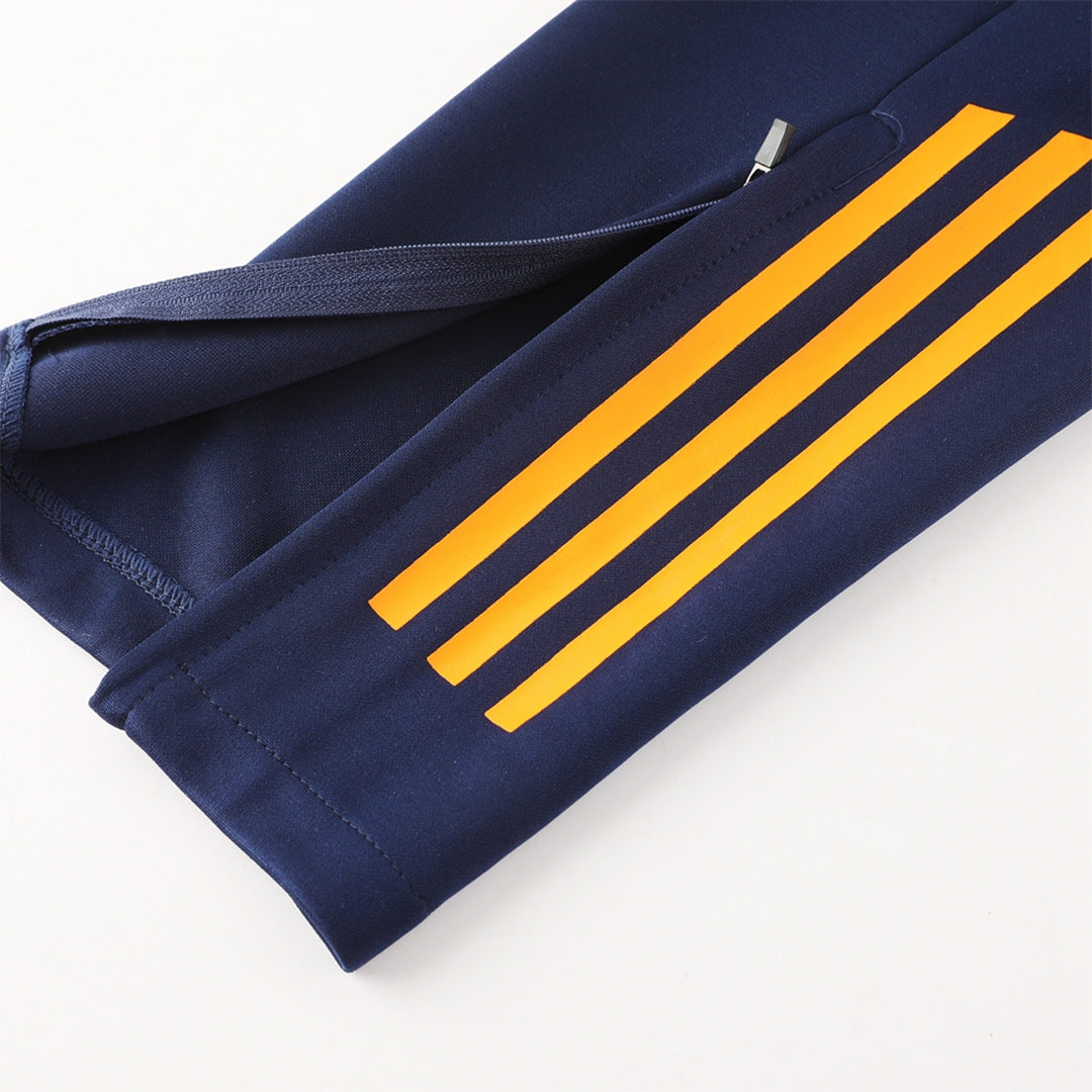 Kid's Real Madrid Training Kit (Jacket+Pants) 2024/25 Top Soccer Jerseys Store