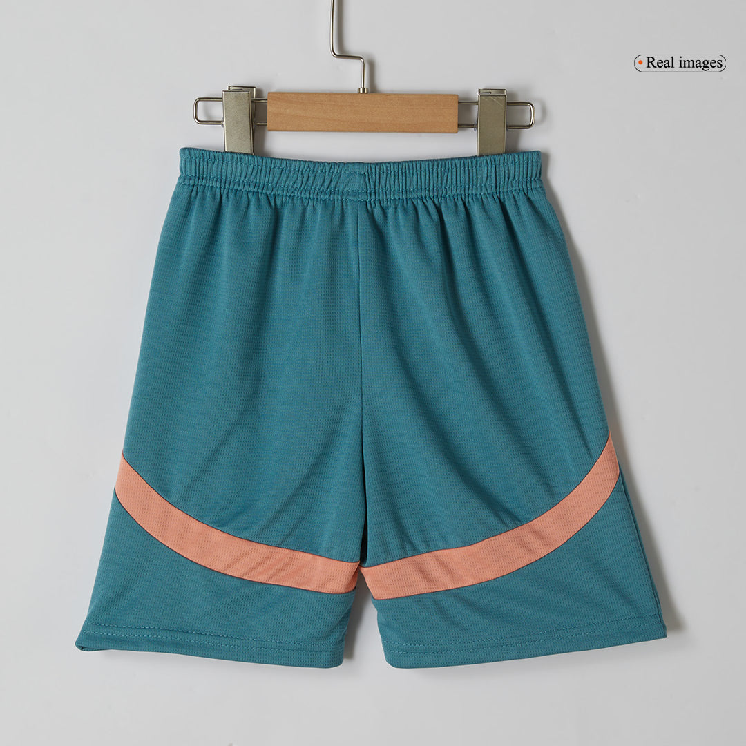 Kid's Manchester City Fourth Away Soccer Jersey Kit(Jersey+Shorts) 2024/25- Definitely City (UCL) Top Soccer Jerseys Store