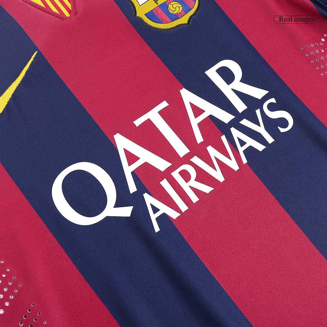 Retro Suárez #9 2014/15 Barcelona Home  Soccer Jersey Top Soccer Jerseys Store