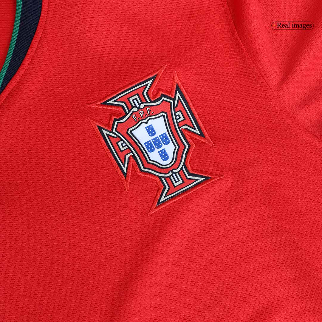 R.Leão #17 Portugal Home Soccer Jersey Euro 2024 Top Soccer Jerseys Store