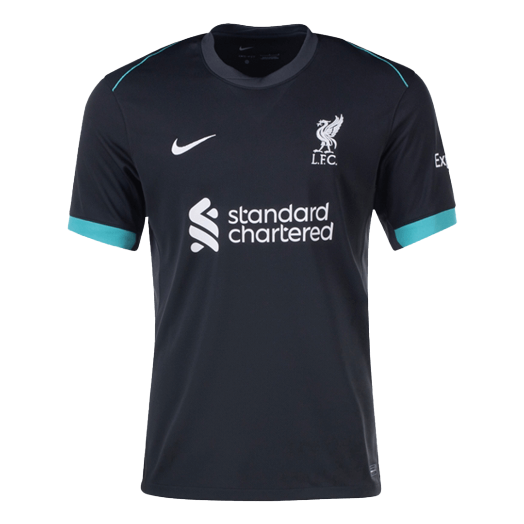 CHIESA #14 Liverpool Away  Soccer Jersey 2024/25 - UCL Top Soccer Jerseys Store