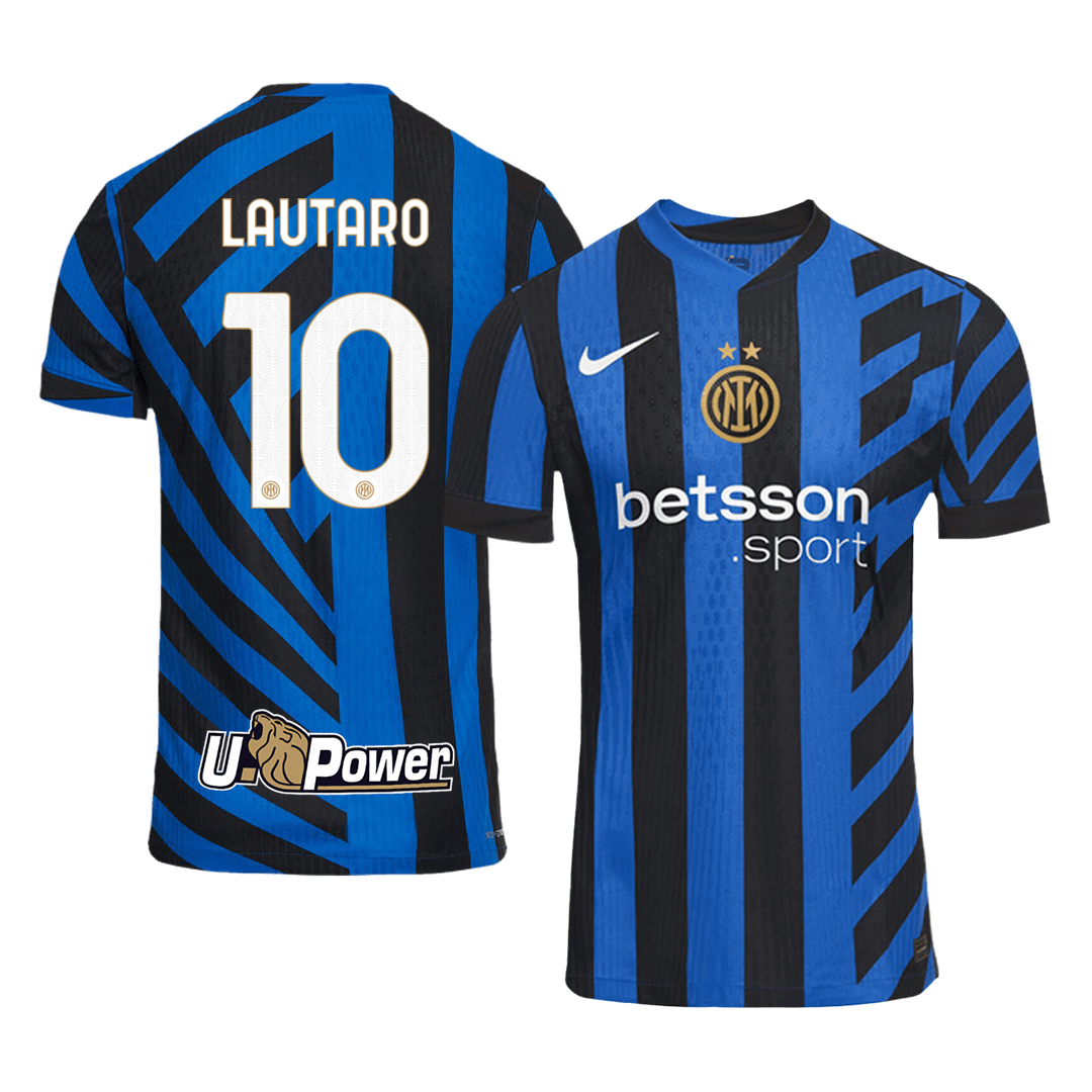 LAUTARO #10 Inter Milan Home  Soccer Jersey 2024/25 Top Soccer Jerseys Store