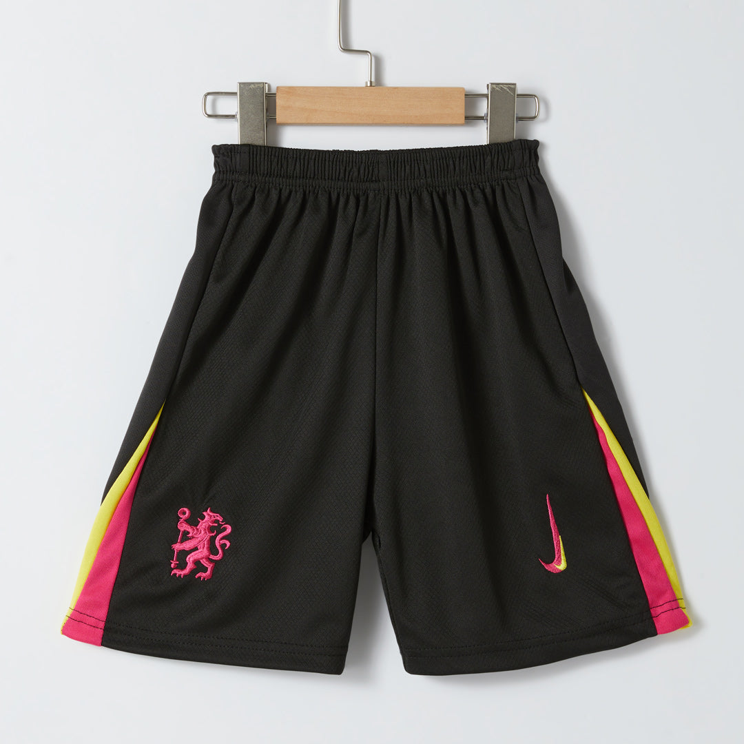 Kid's Chelsea Third Away  Soccer Jersey Kit(Jersey+Shorts) 2024/25 Top Soccer Jerseys Store