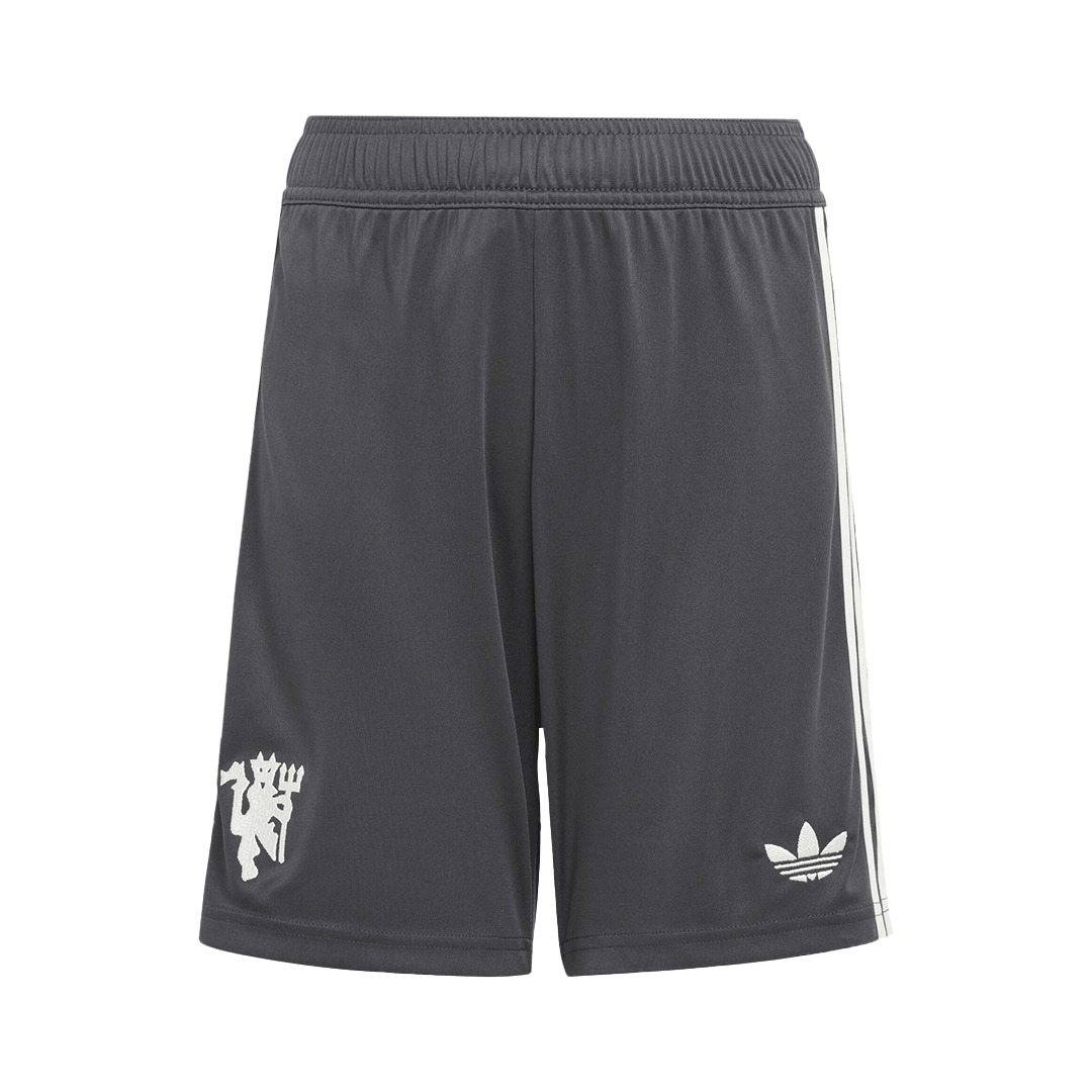 Manchester United Third Away Soccer Shorts 2024/25 Top Soccer Jerseys Store