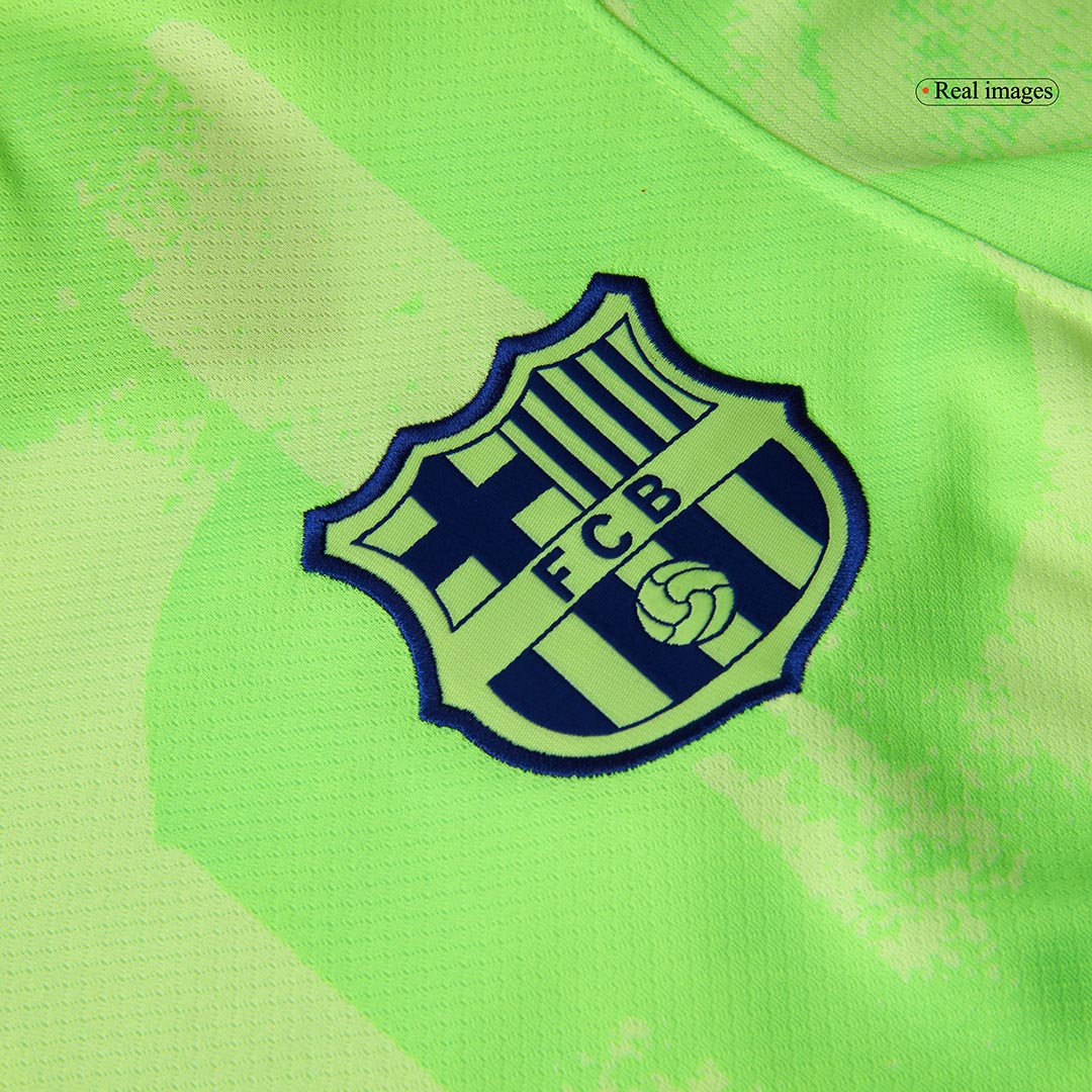 Barcelona Third Away Soccer Jersey Kit(Jersey+Shorts+Socks) 2024/25 Top Soccer Jerseys Store