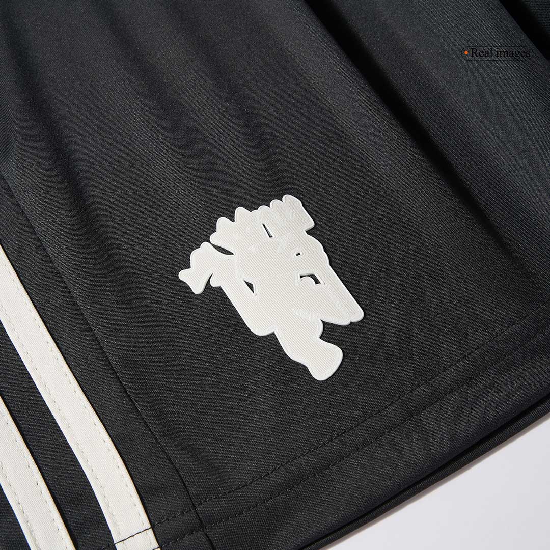 Kid's Manchester United Third Away Soccer Jersey Kit(Jersey+Shorts) 2024/25 Top Soccer Jerseys Store