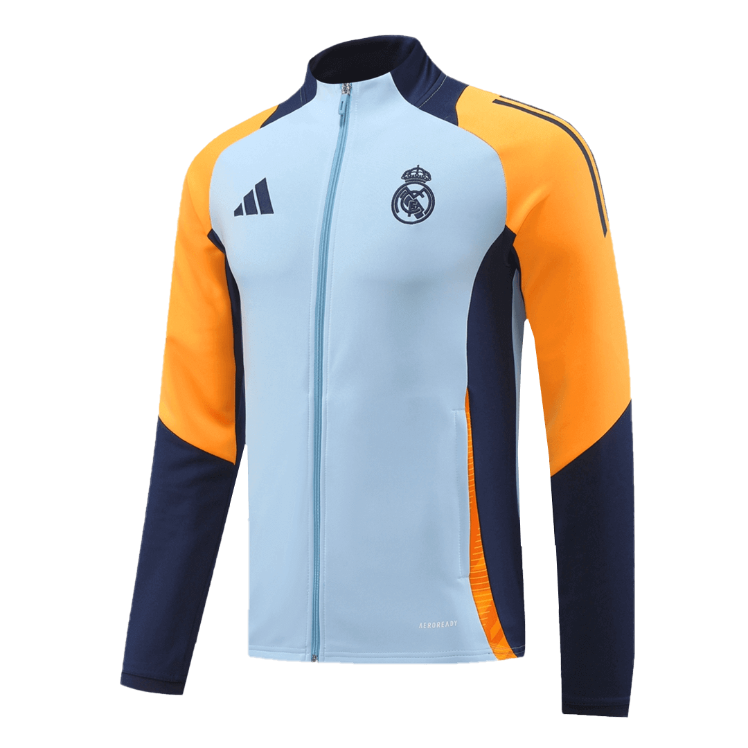Kid's Real Madrid Training Kit (Jacket+Pants) 2024/25 Top Soccer Jerseys Store