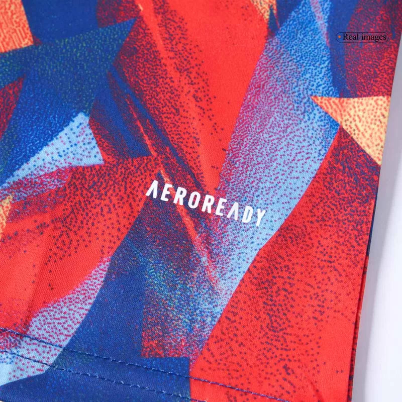 Maglia da calcio pre-partita dell'Arsenal 2025/26