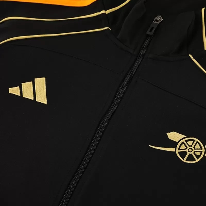 Arsenal Training Jacket Kit (Jacket+Pants) 2025/26 - Black
