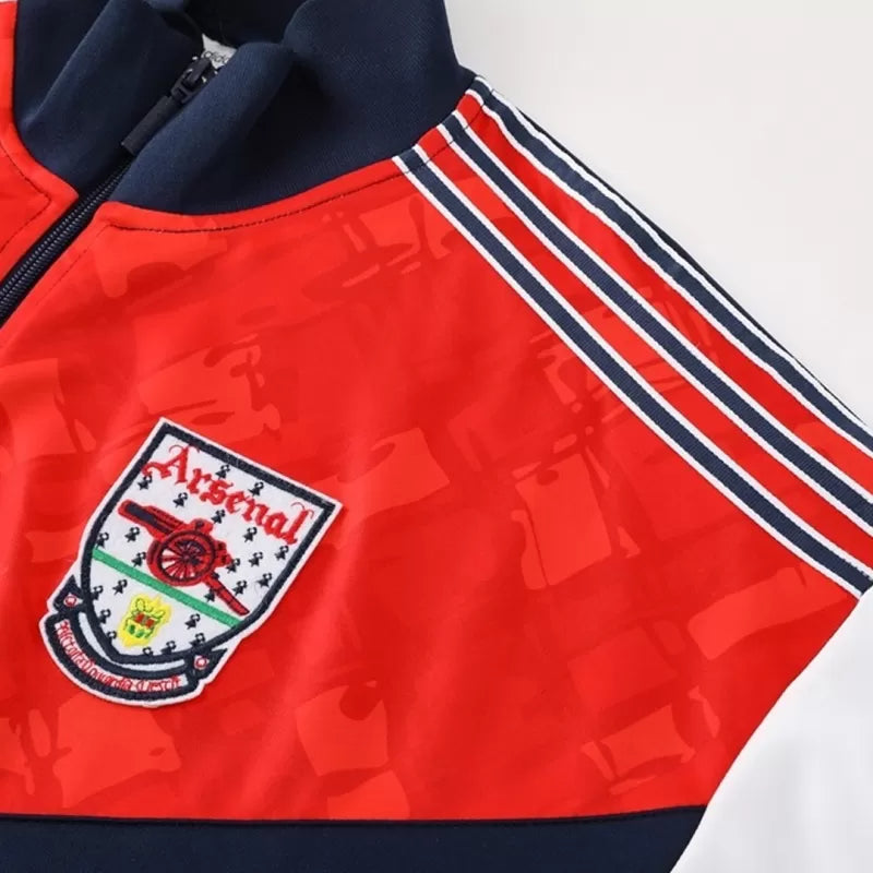 Arsenal Training Jacket Kit (Jacket+Pants) 2025/26 - Navy&Red