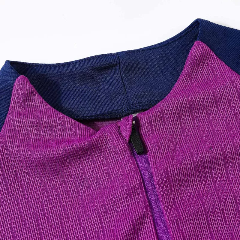 Barcelona 1/4 Zip Training Kit (Jacket + Pants) 2025/26 - Purple