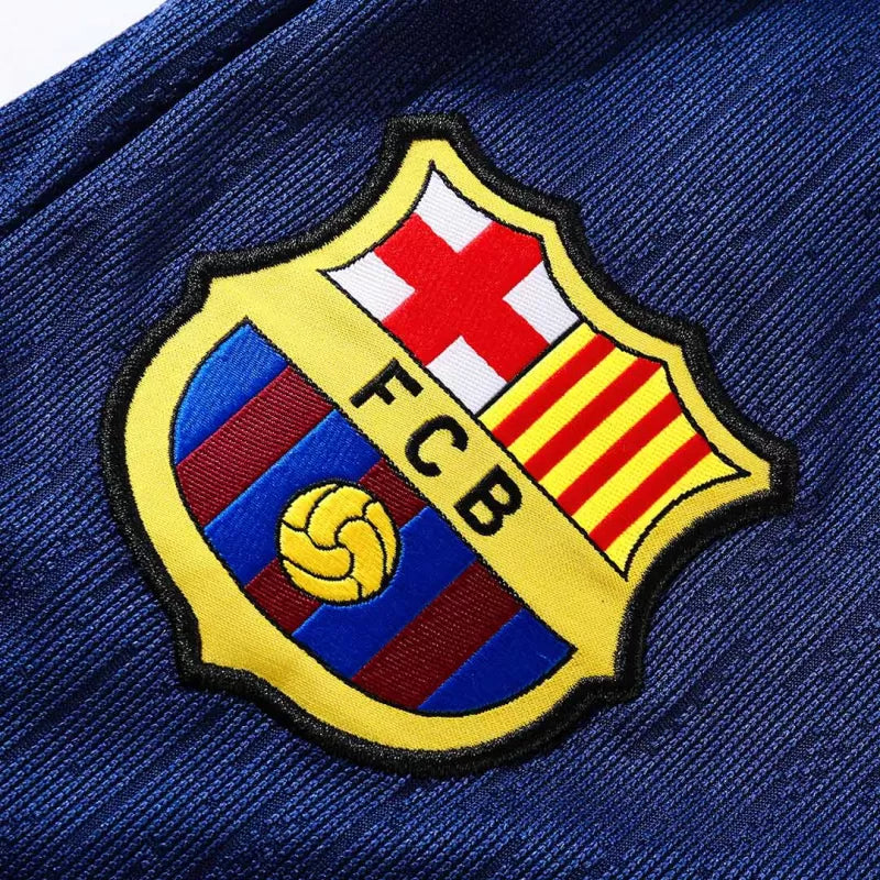 Barcelona 1/4 Zip Training Kit (Jacket + Pants) 2025/26 - Purple