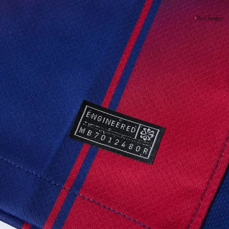 Barcelona Home Soccer Jersey Kit(Jersey+Shorts+Socks) 2025/26
