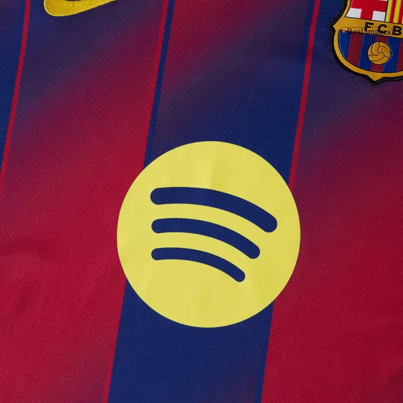 Barcelona Home Soccer Jersey Kit(Jersey+Shorts+Socks) 2025/26