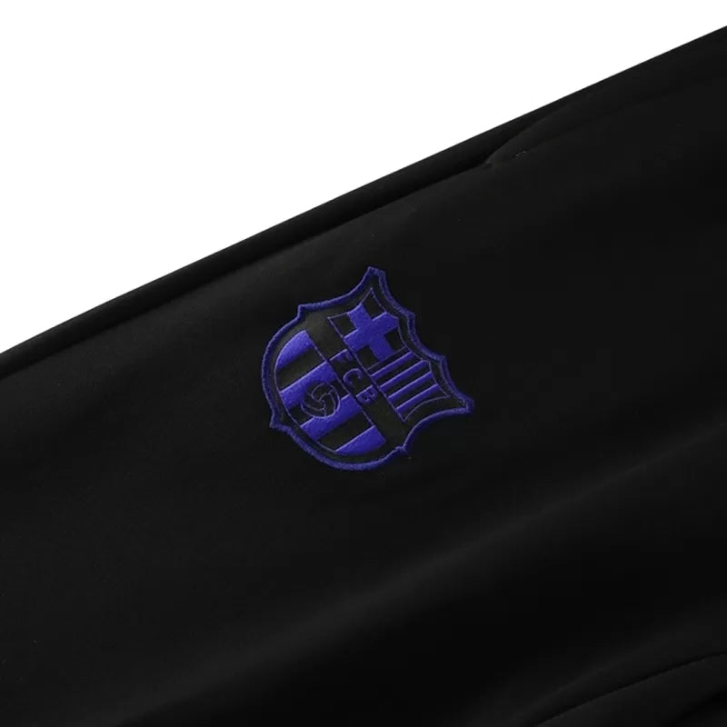 Barcelona Training Jacket Kit (Jacket+Pants) 2025/26 - Black&Blue