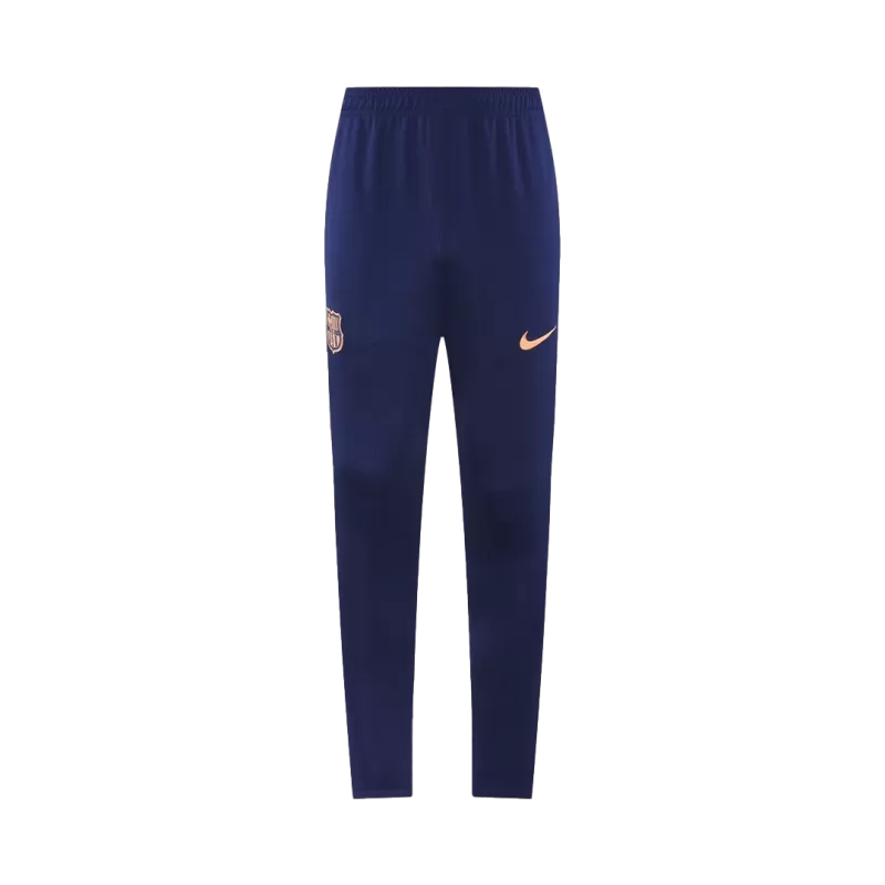 Barcelona Training Jacket Kit (Jacket+Pants) 2025/26 - Navy&Orange