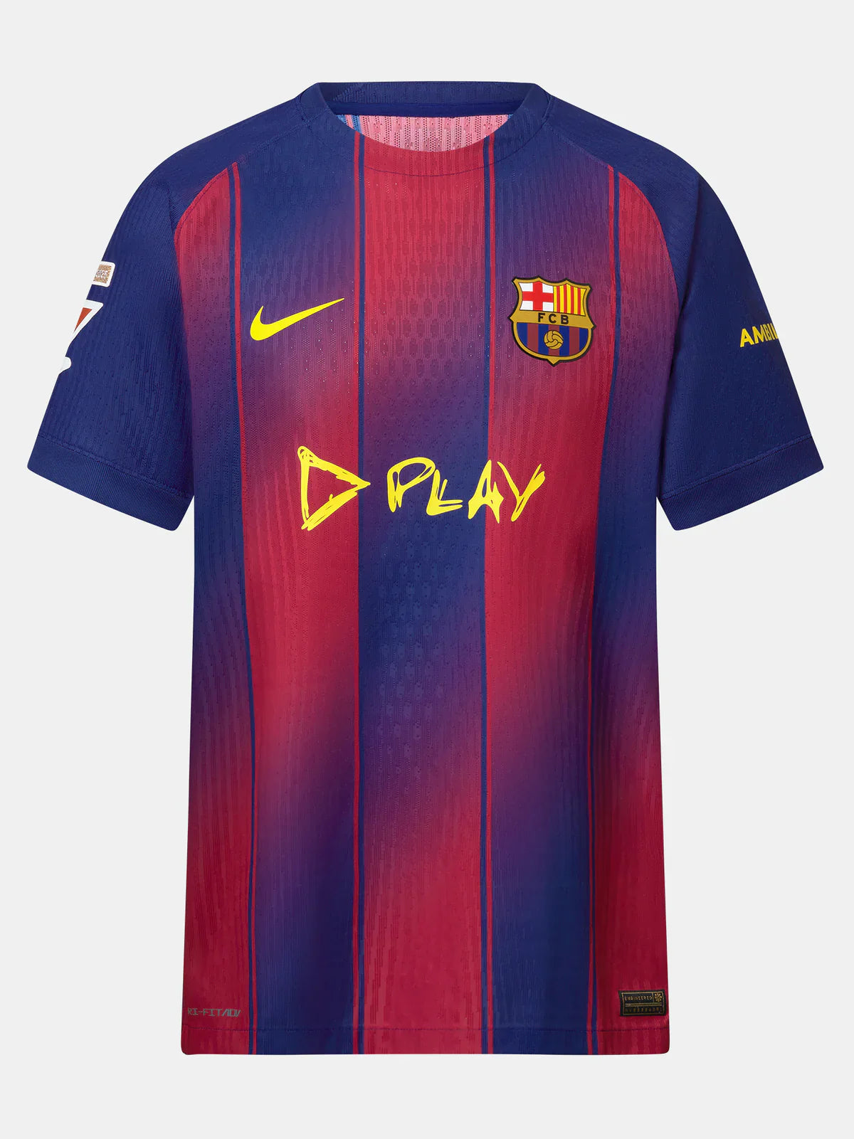 Barcelona x Spotify Playlist Soccer Jersey 2025/26 Ed Sheeran