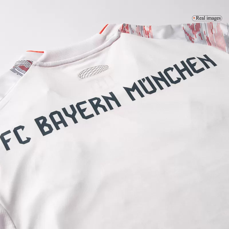 Bayern Munich Away Soccer Jersey Kit(Jersey+Shorts+Socks) 2025/26