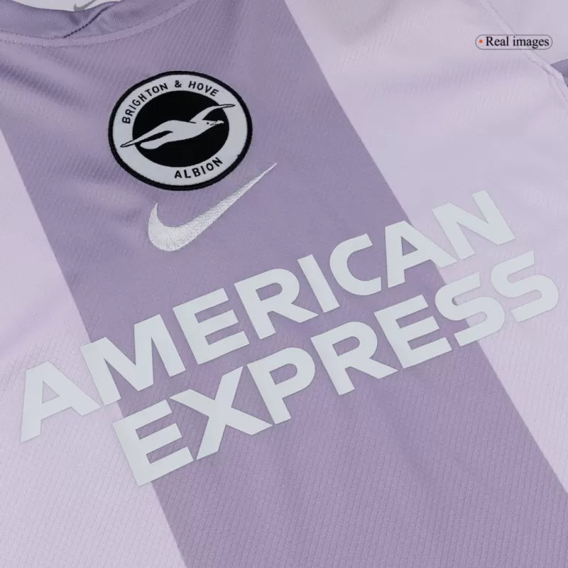 Maglia da calcio da trasferta del Brighton & Hove Albion 2025/26