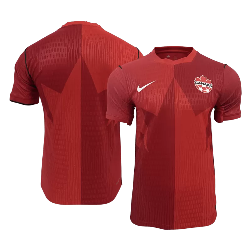Versione Giocatore Maglia Canada Home Coppa del Mondo 2026 - Vestibilità Slim