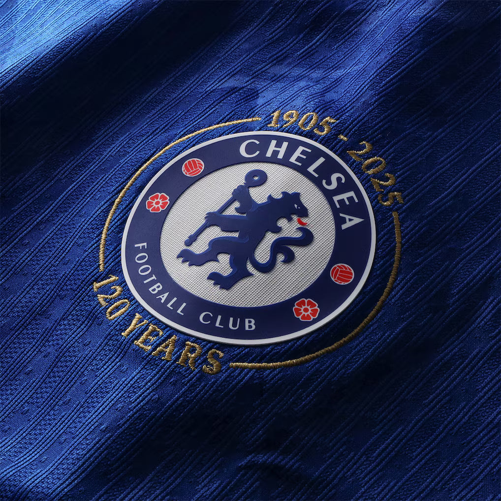 Maglia da calcio Chelsea Home 120° anniversario edizione speciale 2025/26