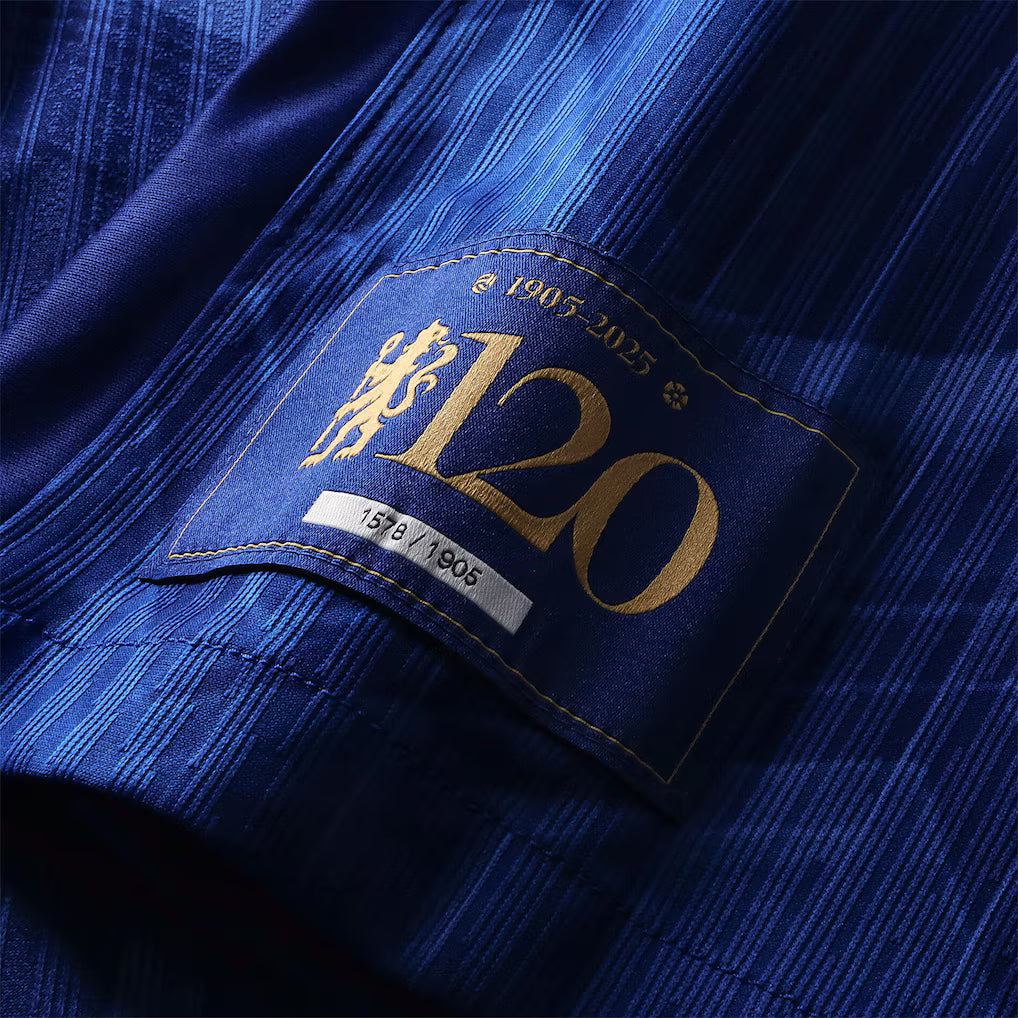Chelsea Home 120 Year Anniversary Special Edition Soccer Jersey 2025/26