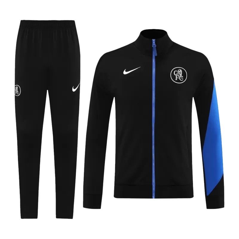 Chelsea Training Jacket Kit (Jacket+Pants) 2025/26 - Black