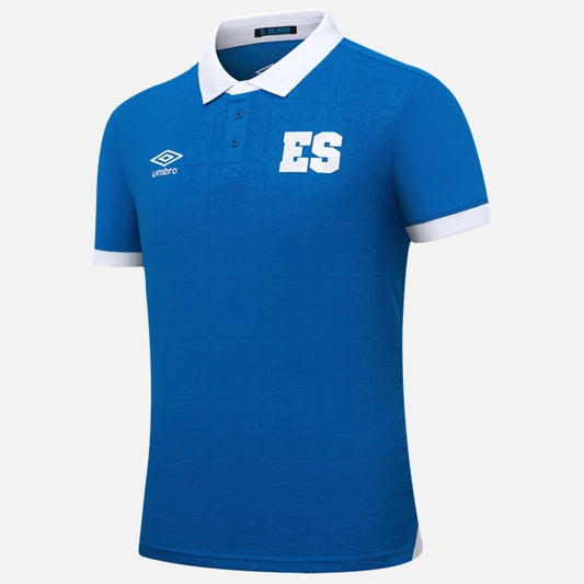 El Salvador Home 2024 Soccer Jersey by Umbro topsoccerjerseys.com