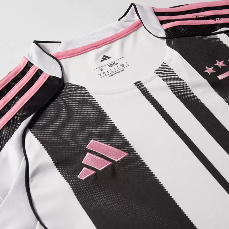 Juventus Home Soccer Jersey Kit(Jersey+Shorts+Socks) 2025/26