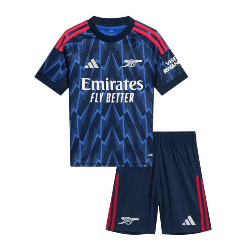 Kid's Arsenal Away Soccer Jersey Kit(Jersey+Shorts) 2025/26