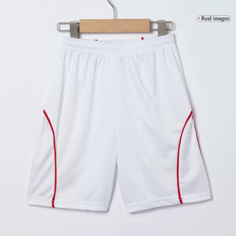 Kit da calcio per bambini dell'Arsenal (maglia+pantaloncini) 2025/26