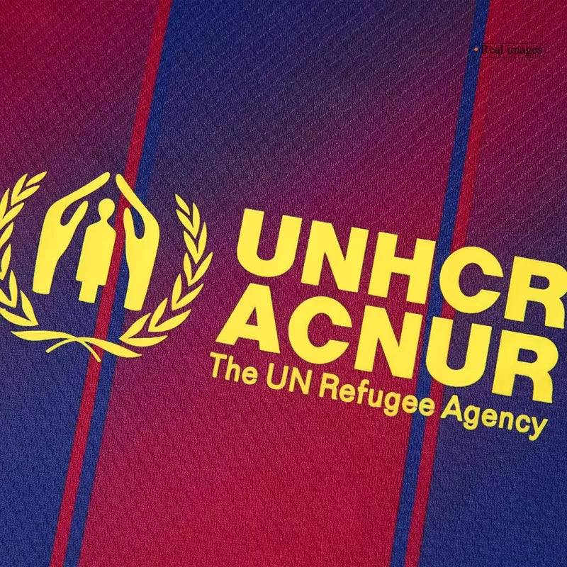 Kit da calcio per bambini Barcellona Home (maglia+pantaloncini+calzetti) 2025/26