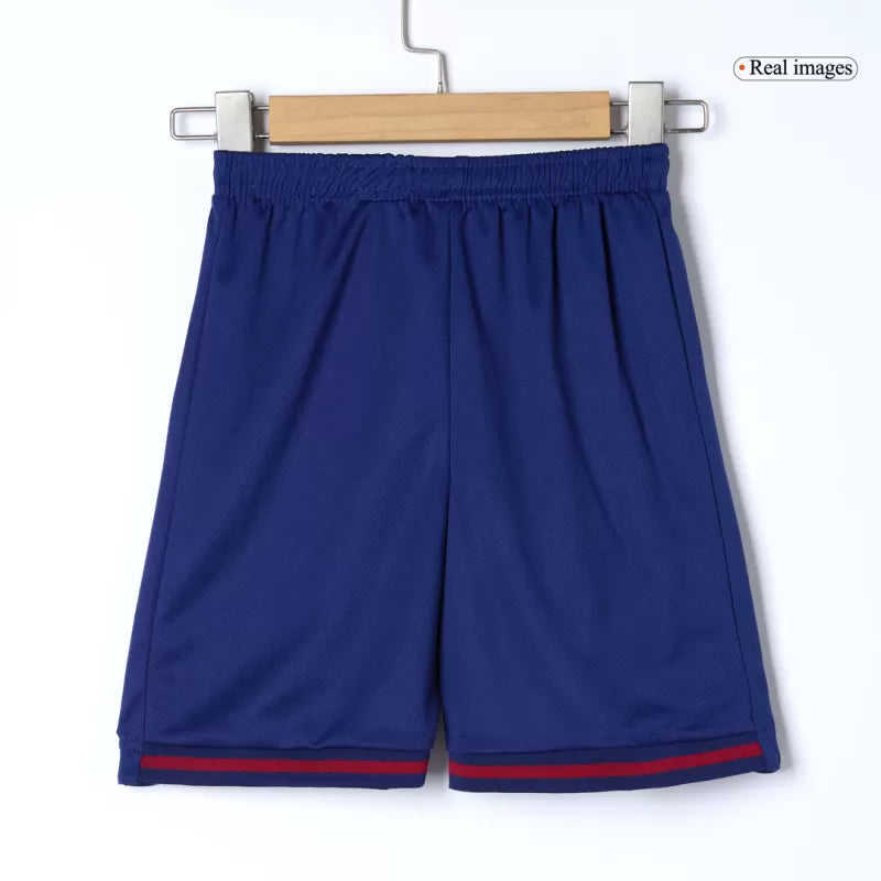 Kid‘s Barcelona Home Soccer Jerseys (Jersey+Short+Socks) Kit 2025/26
