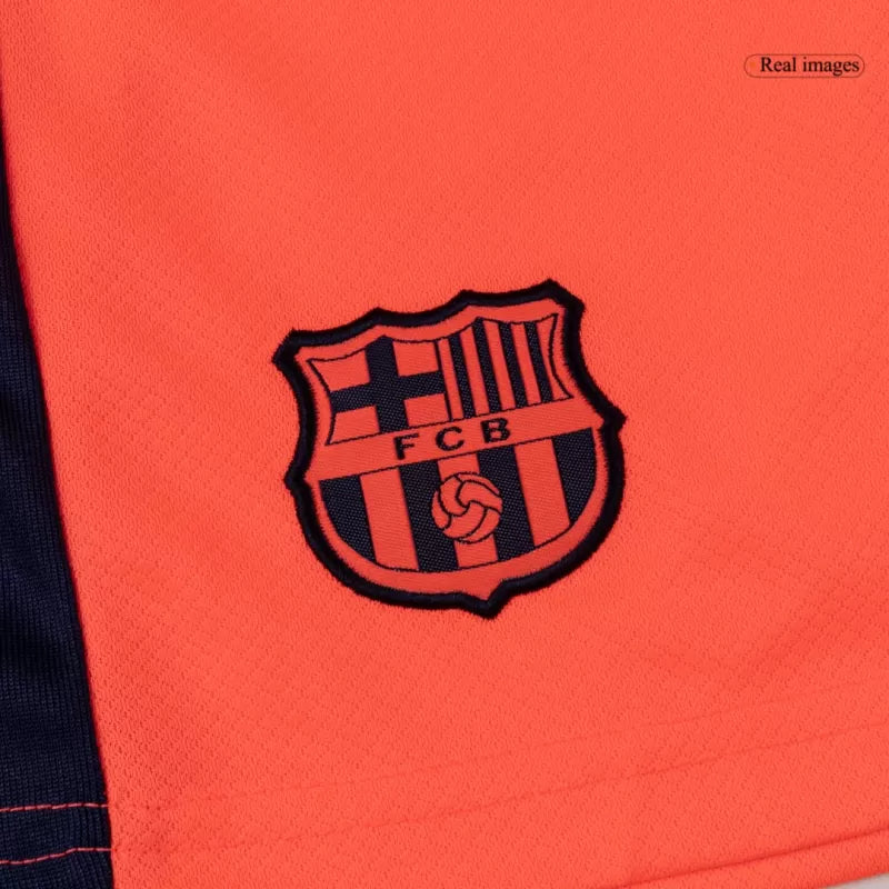 Kit da calcio per bambini Barcellona Third Away (maglia+pantaloncini+calzetti) 2025/26