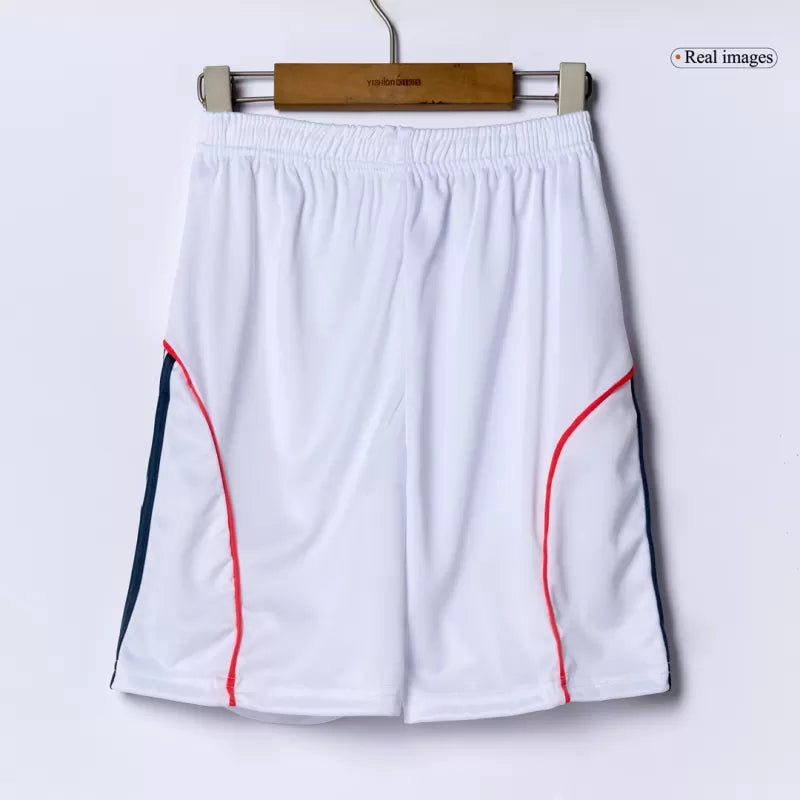 Kit da calcio da trasferta per bambini del Bayern Monaco (maglia+pantaloncini) 2025/26