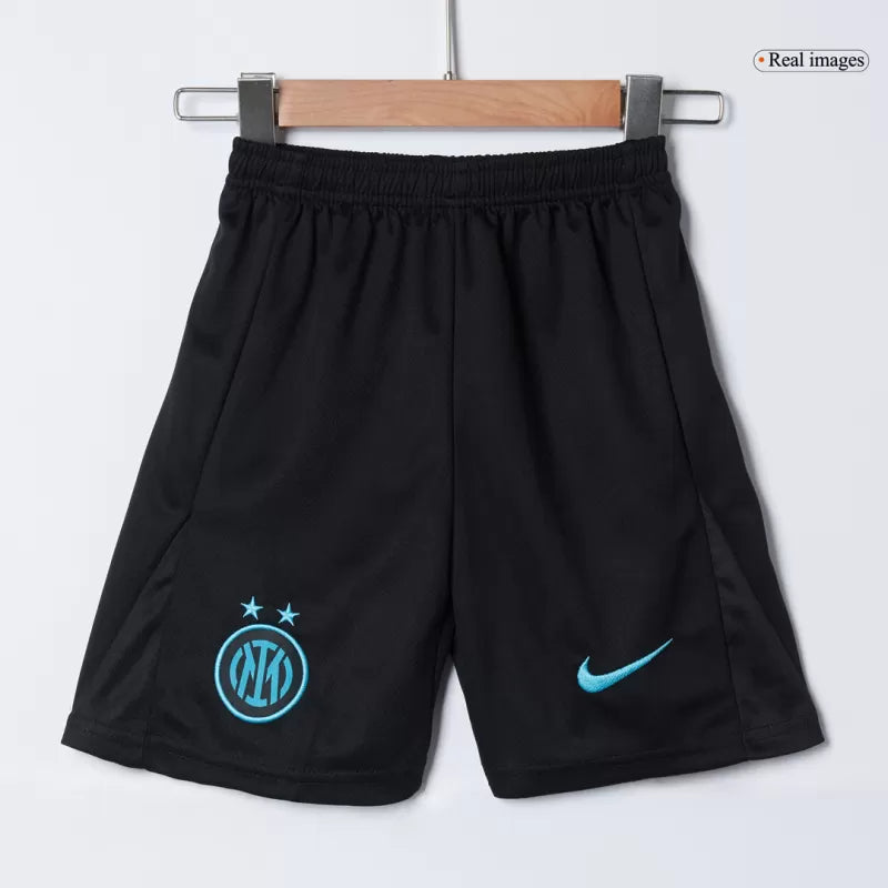 Kid's Inter Milan Home Soccer Jersey Kit(Jersey+Shorts) 2025/26
